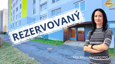 REZERVOVANÝ - 3i byt, 76m² + loggia - znížená cena do konca novembra!