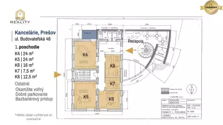 Reprezentatívne priestory pre lekárov, architektov, účtovníkov, IT ... - 9