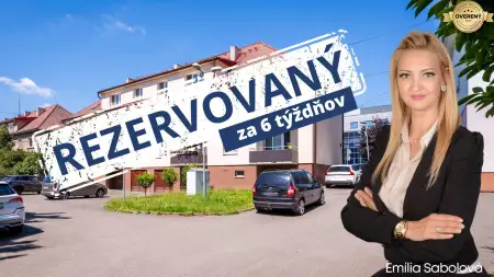 REZERVOVANÝ-3i tehlový byt priamo v centre mesta Vranov nad Topľou - 1