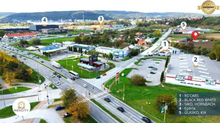 Na prenájom prevádzkový areál s predajňou a kanceláriami Prešov - 12